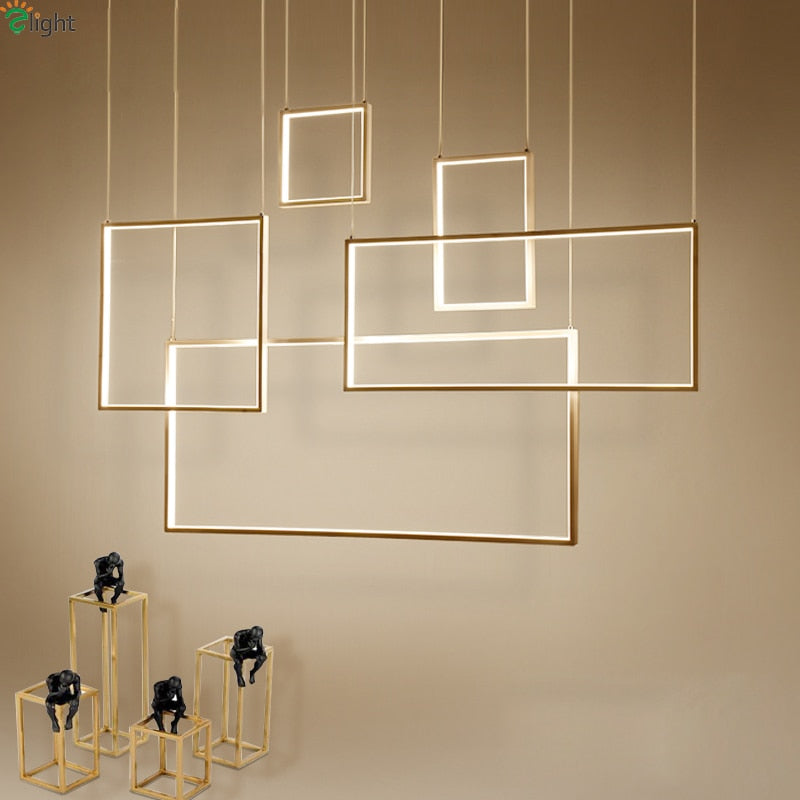 LED Matrix La Lumanaire Pendant Lights SKU# LIG0117